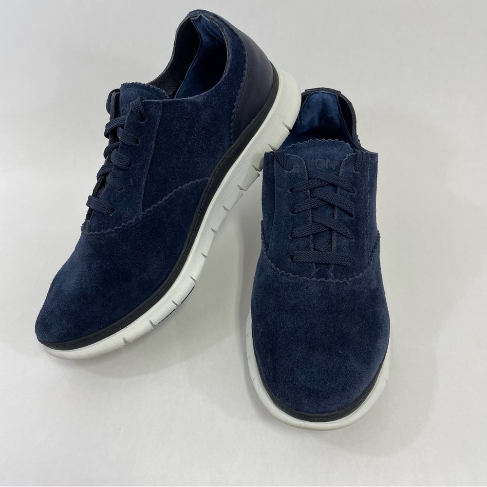 Vionic Taylor casual sneakers blue suede